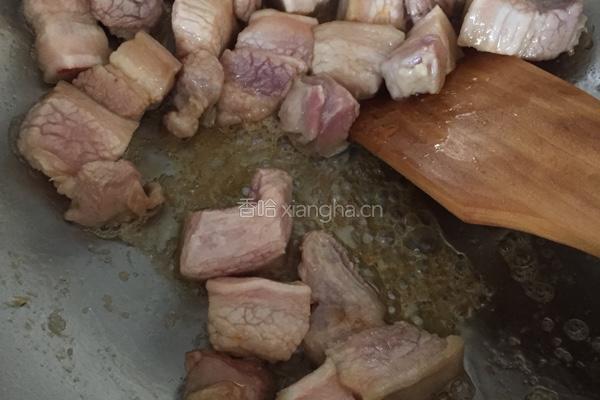 海参红烧肉的做法图解3