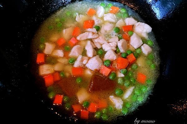 印度咖喱鸡丁饭的做法图解6