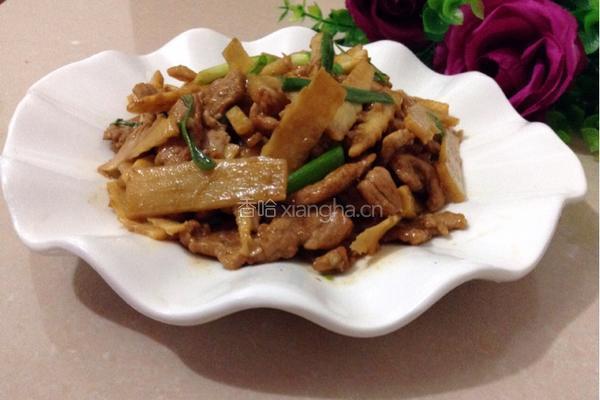 春笋小炒肉的做法图解9