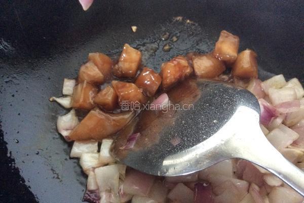 电饭煲焖饭的做法图解8