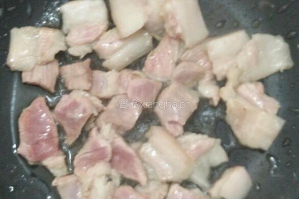 长豆角炒肉的做法图解3