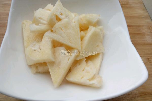 菠萝排骨的做法图解3