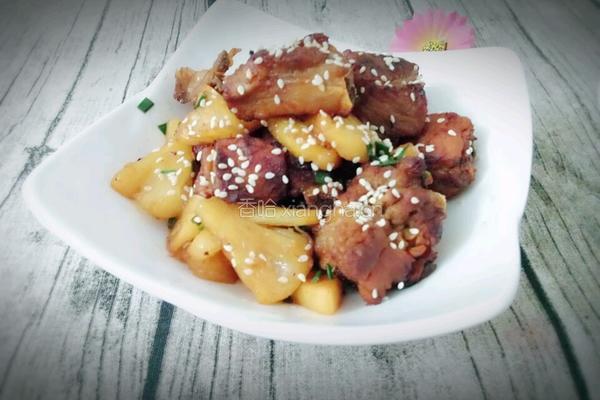 菠萝排骨的做法图解13