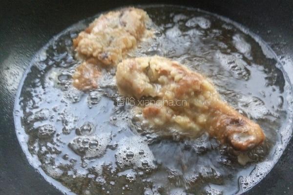 油炸鸡腿的做法图解13