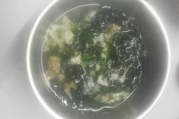 紫菜虾米鸡蛋汤的做法图解5