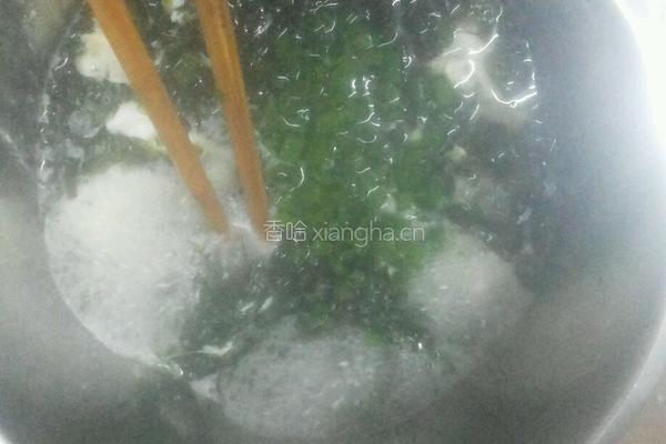 紫菜虾米鸡蛋汤的做法图解4