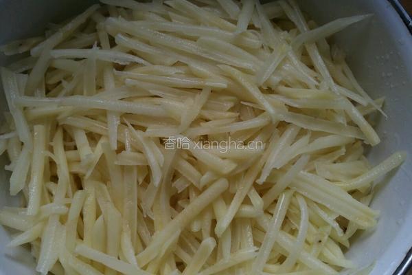 拌土豆丝的做法图解2