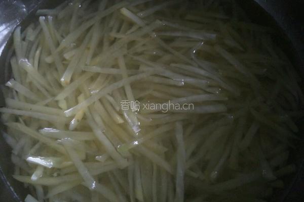 拌土豆丝的做法图解4