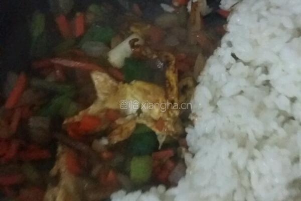 鸡蛋炒米饭的做法图解6