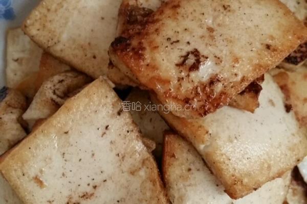 青菜炒豆腐的做法图解5