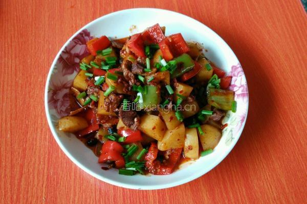 土豆牛肉的做法图解7
