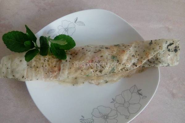 煎饼卷菜的做法图解10