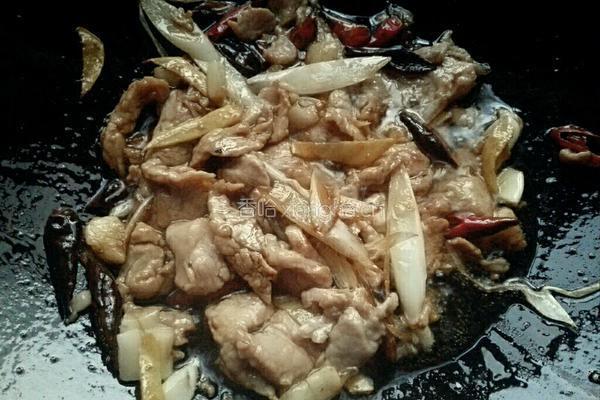 冬笋炒肉的做法图解6