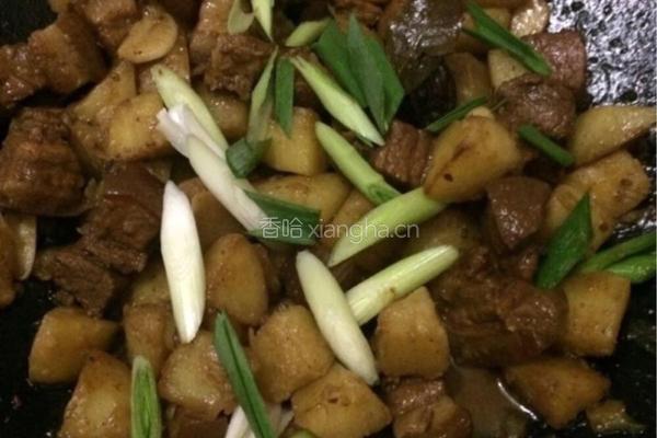 土豆烧肉的做法图解5