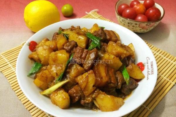 土豆烧肉的做法图解6