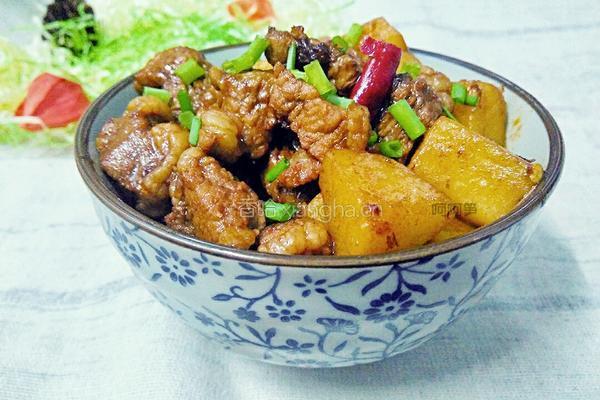 土豆烧肉的做法图解17