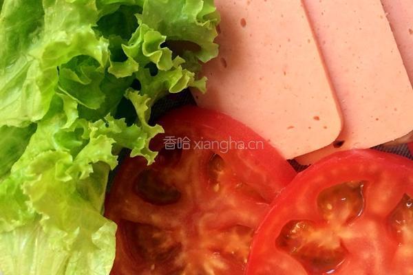 火腿蛋三明治的做法图解2