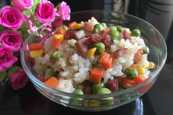 什锦豌豆糯米饭的做法图解12