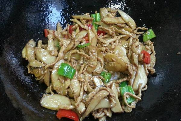 肉丝杏鲍菇的做法图解8