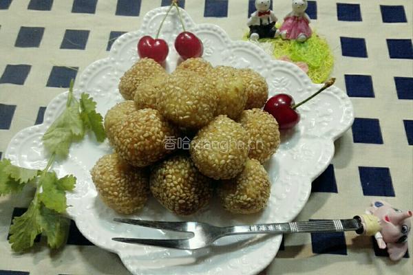 土豆泥芝麻团