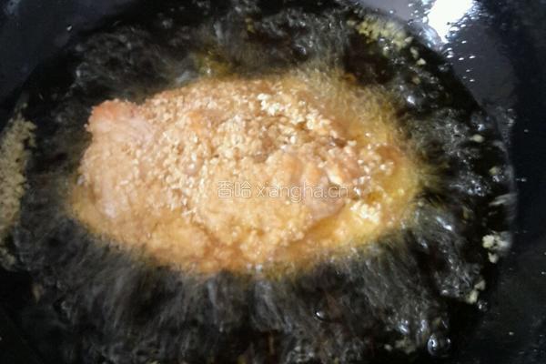 爆浆鸡排的做法图解7