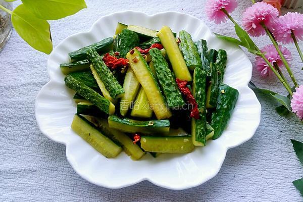 炝黄瓜的做法图解8