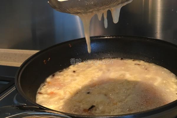 南瓜火腿疙瘩汤的做法图解8