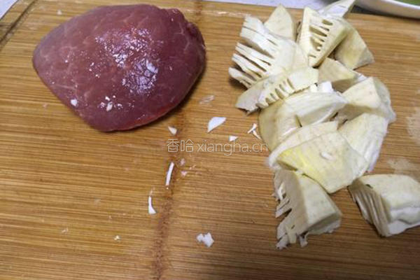 竹笋红烧肉的做法图解2