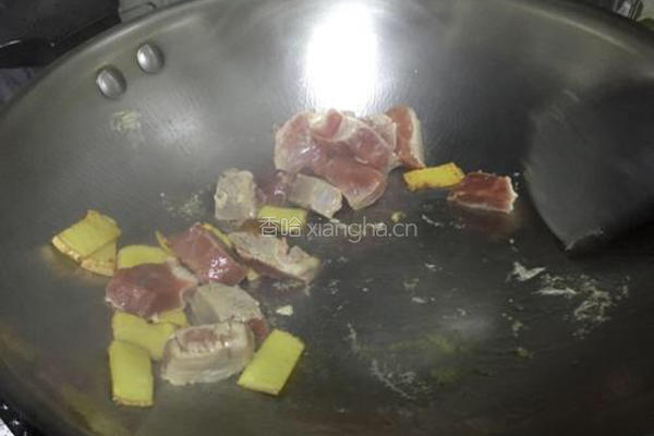 竹笋红烧肉的做法图解6