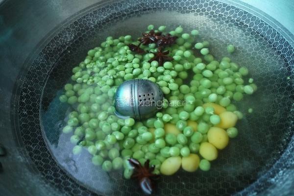 水煮豌豆的做法图解3