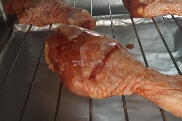 蜜汁烤鸡腿的做法图解4