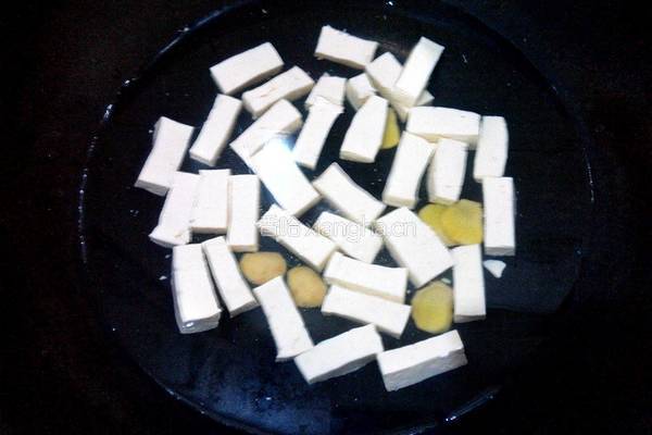 青菜豆腐汤的做法图解4