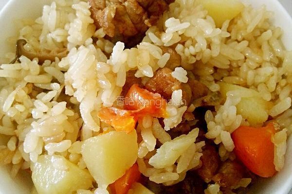 排骨焖饭的做法图解6