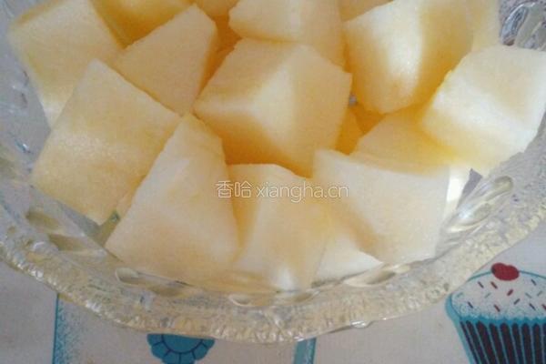 苹果酸奶沙拉的做法图解3