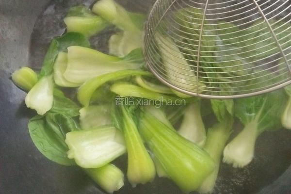 木耳鸡蛋炒油菜的做法图解4