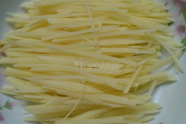 土豆丝的切法的做法图解8