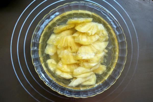 菠萝滑鸡片的做法图解3
