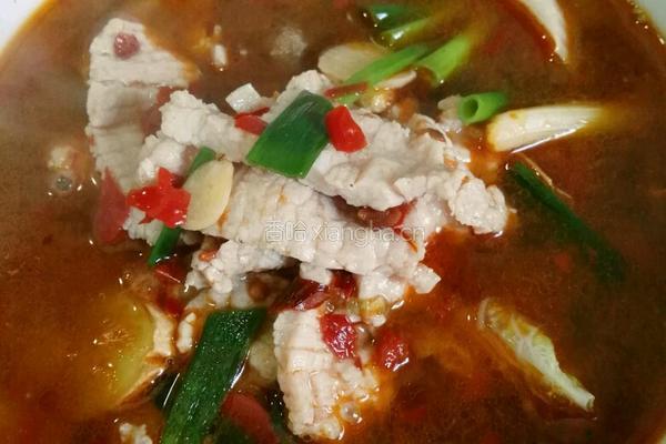 水煮白菜肉片的做法图解8