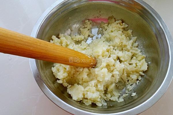 蓝莓土豆泥的做法图解3