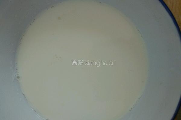 红豆双皮奶的做法图解2