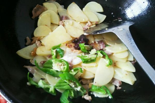 土豆片炒肉的做法图解9