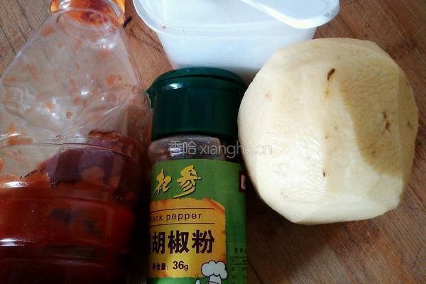 香炸土豆条的做法图解1