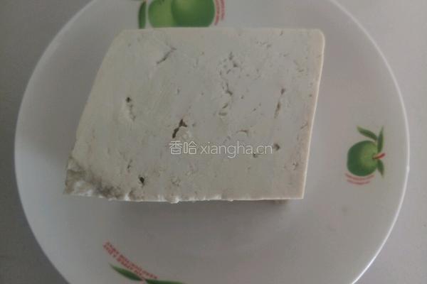 香菇油菜烧豆腐的做法图解2