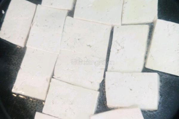 香菇油菜烧豆腐的做法图解5