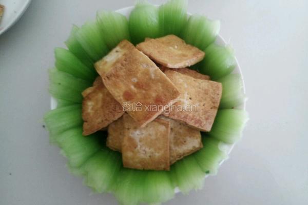 香菇油菜烧豆腐的做法图解7