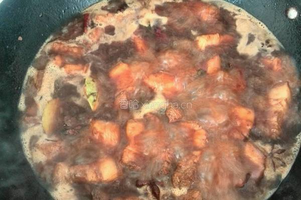 红烧肉加鸡蛋的做法图解6