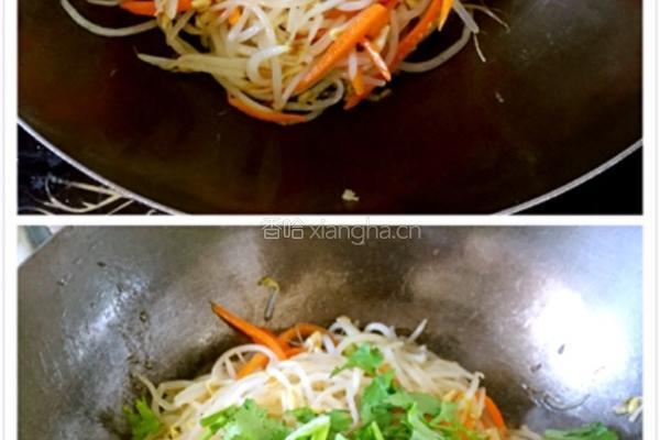 炒豆芽的做法图解6