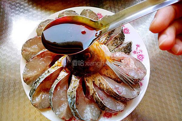 孔雀开屏鱼的做法图解9