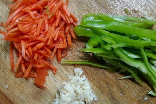肉丝炒杏鲍菇的做法图解5
