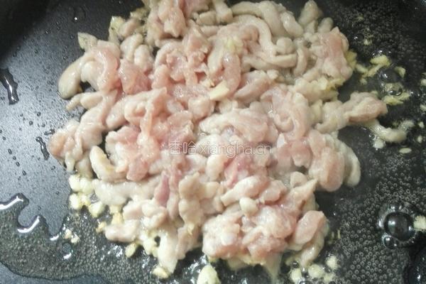 肉丝炒杏鲍菇的做法图解7